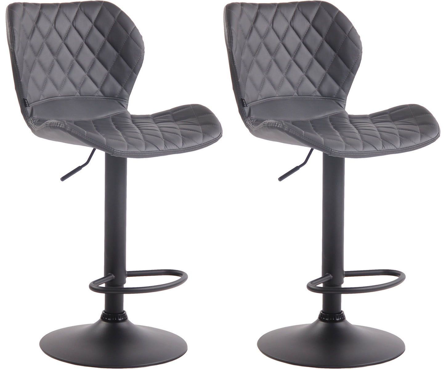 2er Set Barhocker Cork Kunstleder