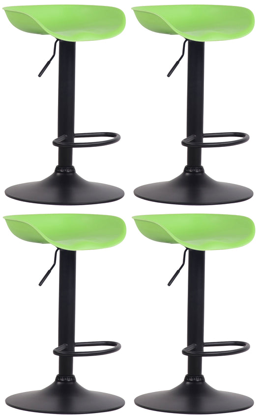 4er Set Barhocker Anaheim Kunststoff