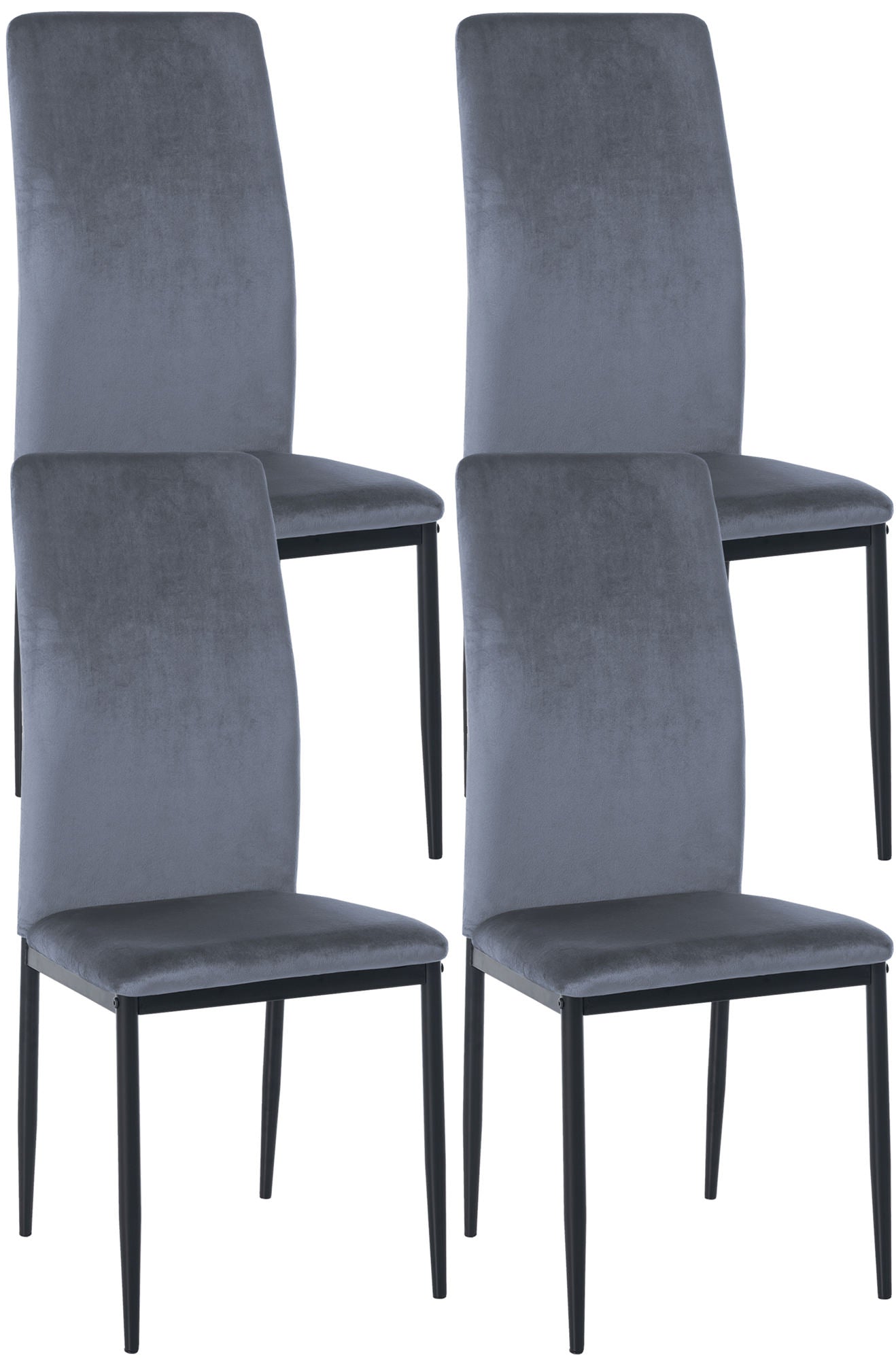 4er Set Esszimmerstühle Savino