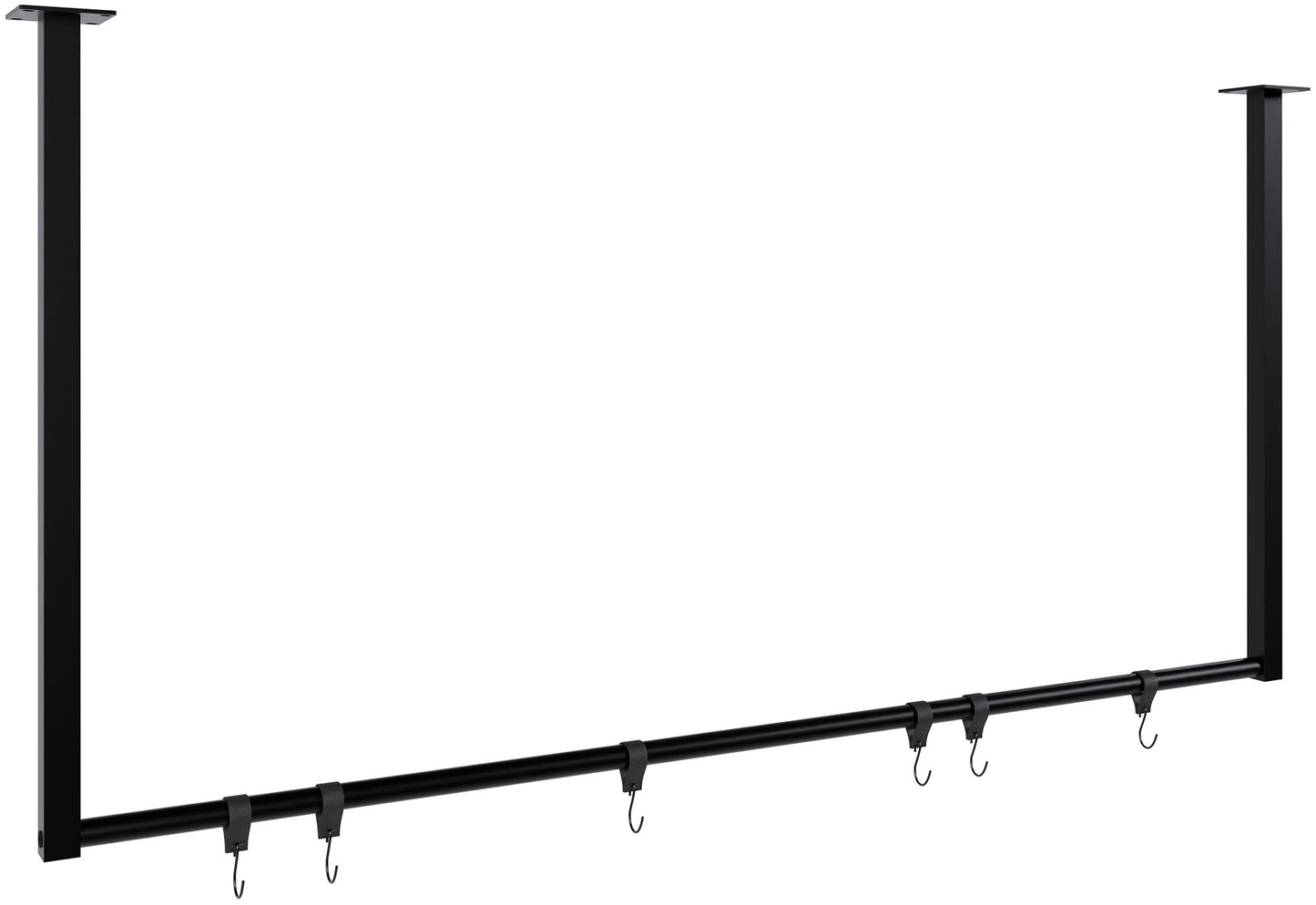 Kleiderstange Fenton mit 6 Kleiderhaken