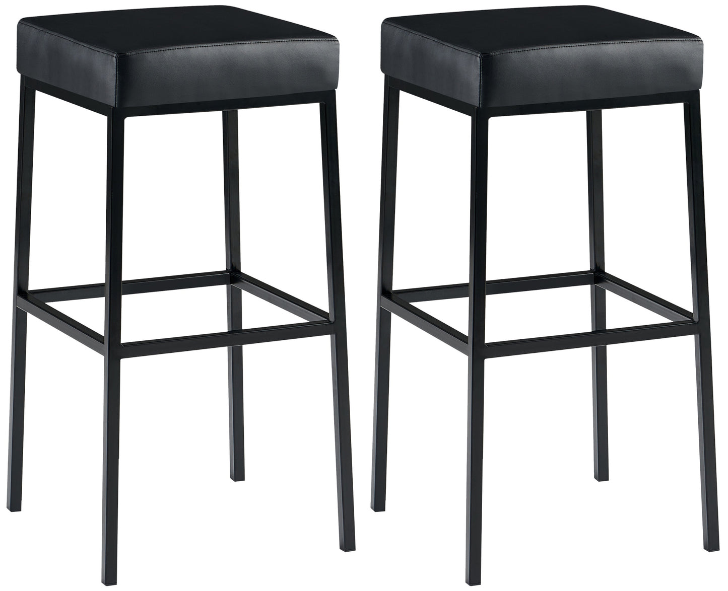 2er Set Barhocker Montreal Kunstlederbezug