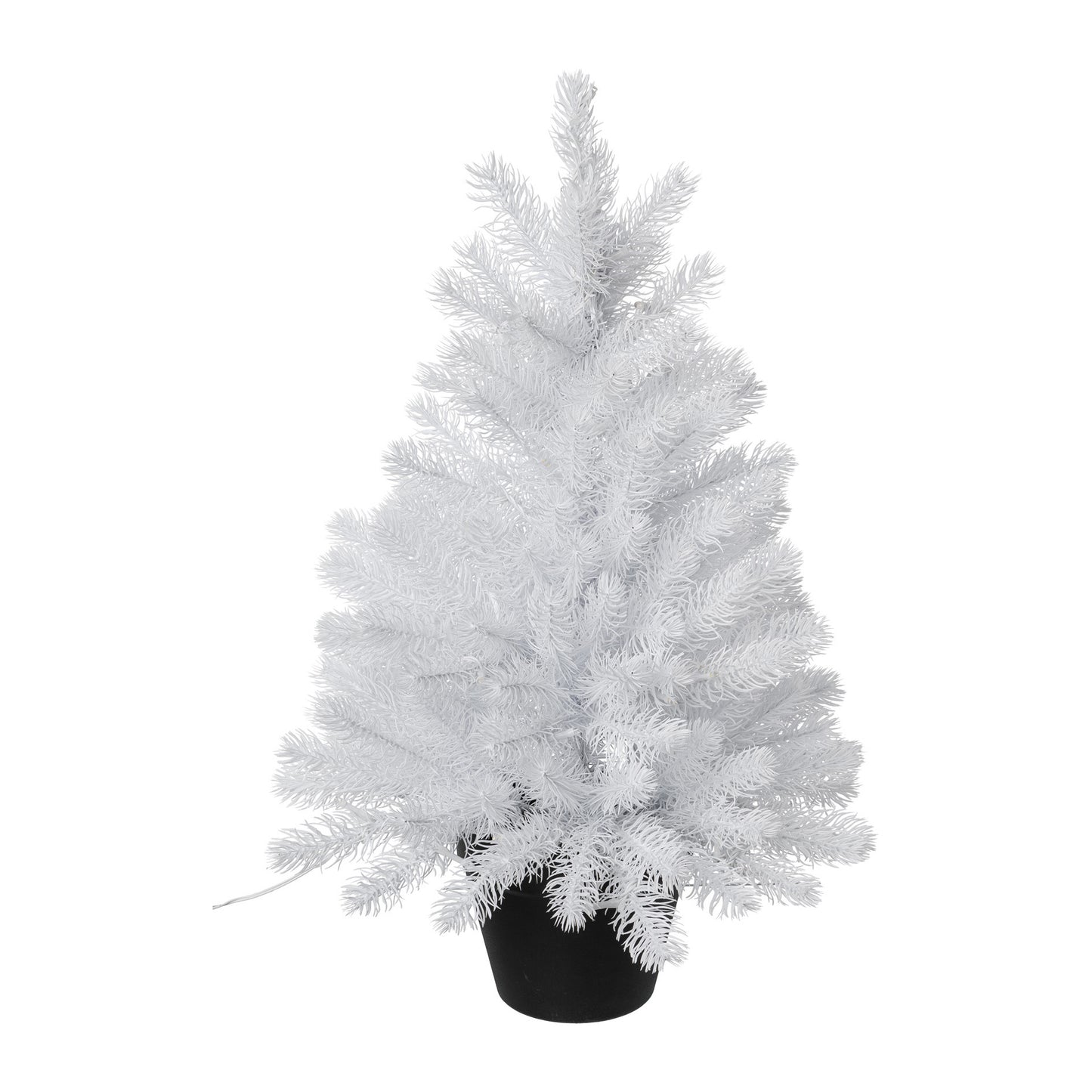Künstlicher Tannenbaum Weihnachtsbaum 60cm 135 Spitzen PE weiß