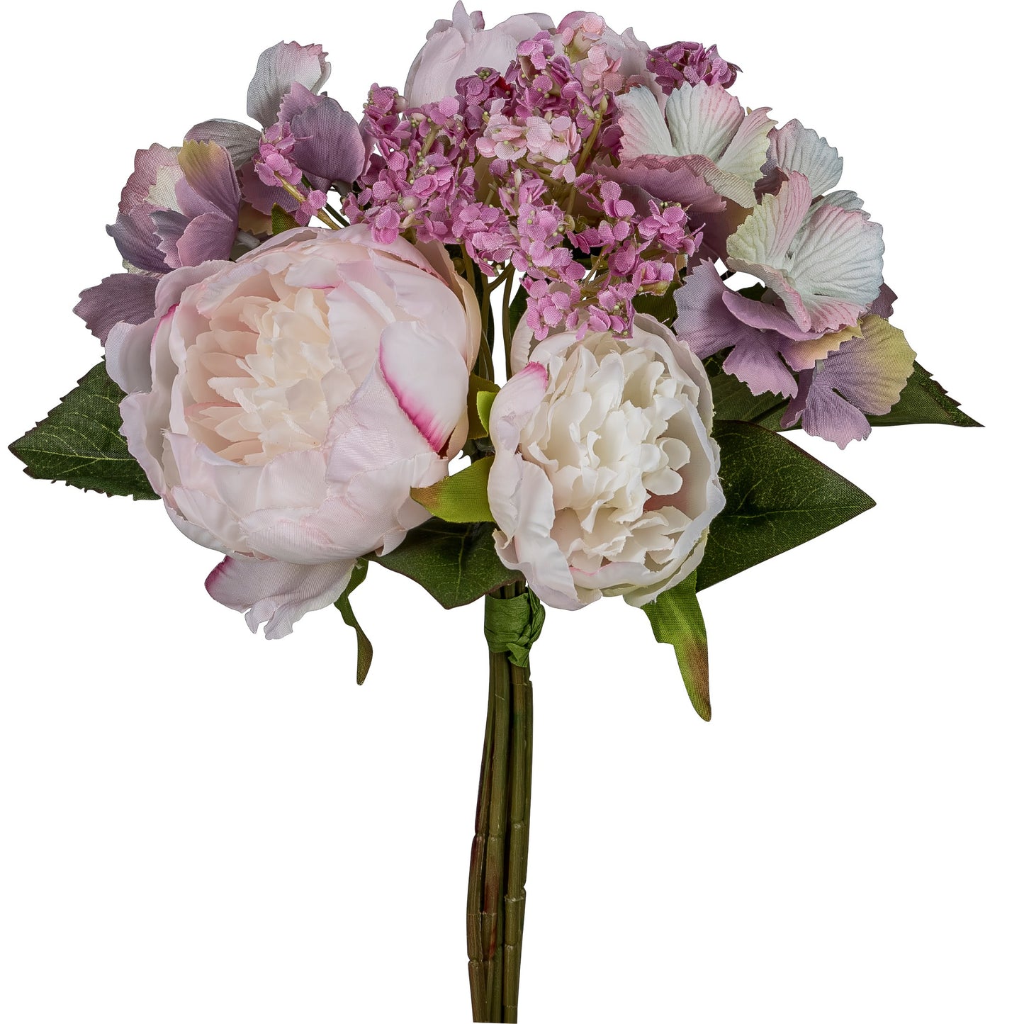 Künstlicher Peonienstrauß 30 cm rosa – stabile und dekorative Kunstblume für Zuhause