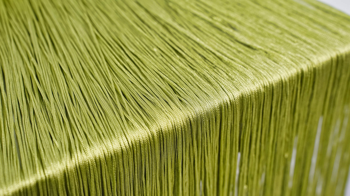 Fadenvorhang 250x110cm apfelgrün