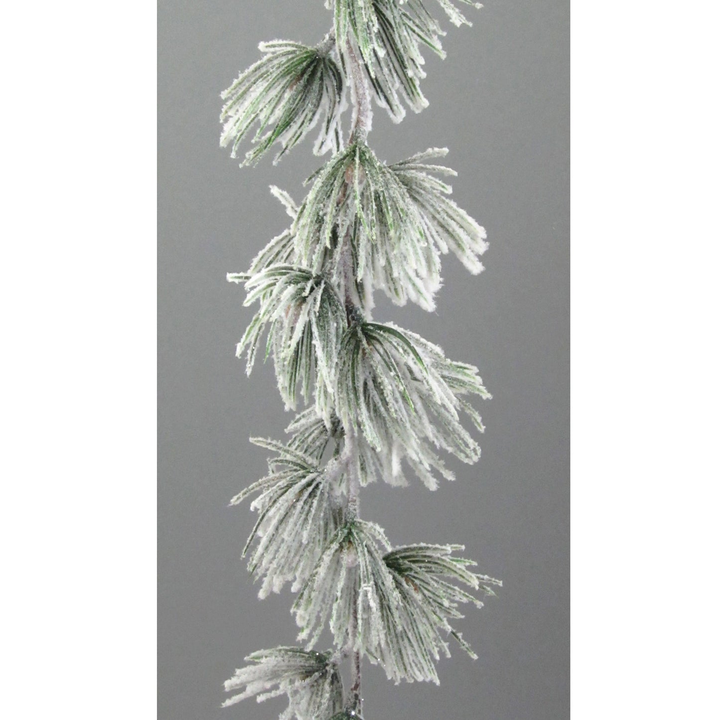 Künstliche beschneite Kieferngirlande 180 cm - Realistische Weihnachtsdeko grün