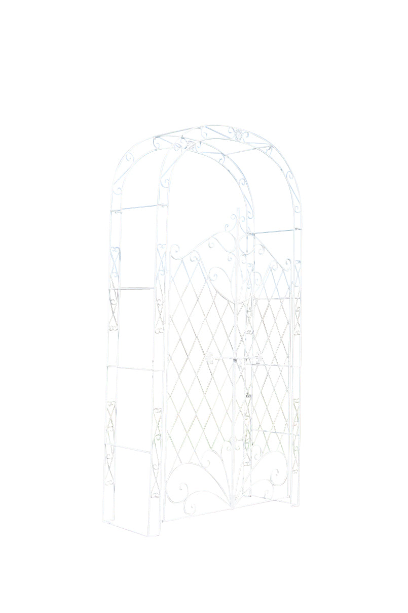 Rosenbogen mit Tor Melissa