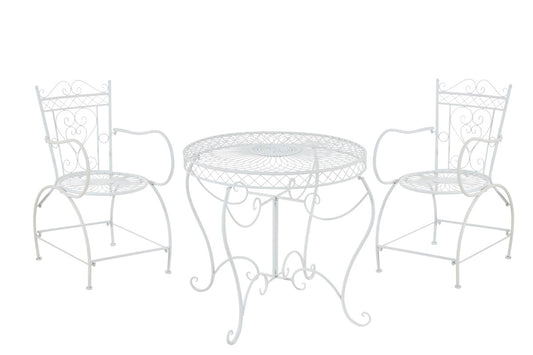 nostalgische Sitzgruppe Sheela aus Eisen