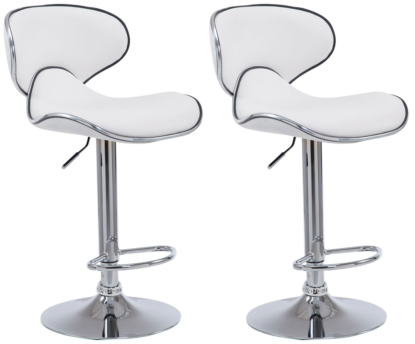 2er Set Barhocker Las Vegas Kunstleder