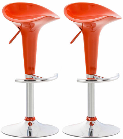 2er Set Barhocker Saddle