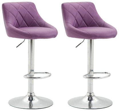 2er Set Barhocker Lazio Kunstleder