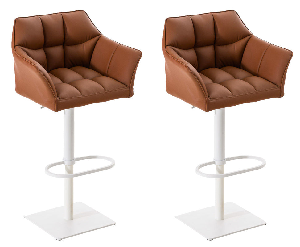 2er Set Barhocker Damaso Kunstleder