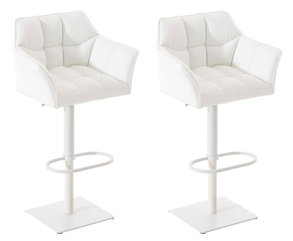 2er Set Barhocker Damaso Kunstleder