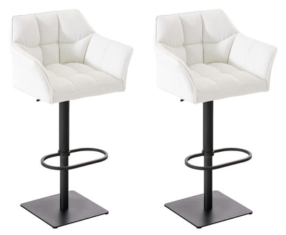 2er Set Barhocker Damaso Kunstleder