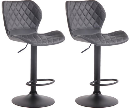 2er Set Barhocker Cork Kunstleder