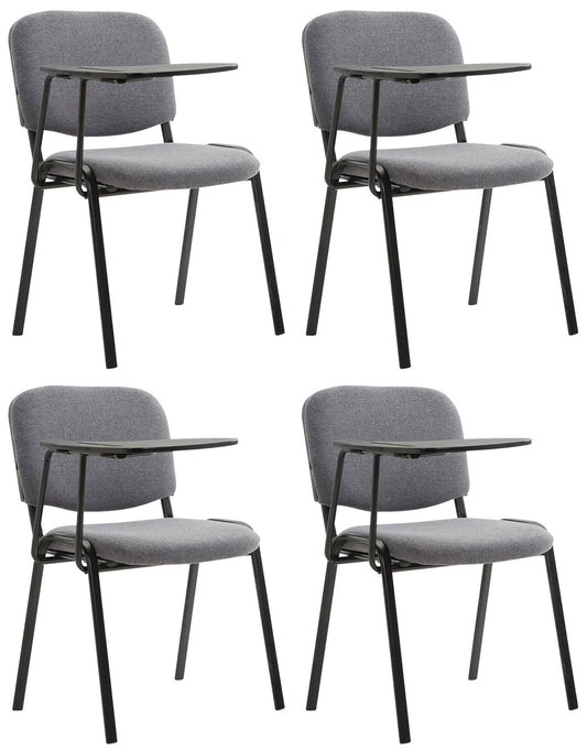 4er Set Stuhl Ken mit Klapptisch Stoff