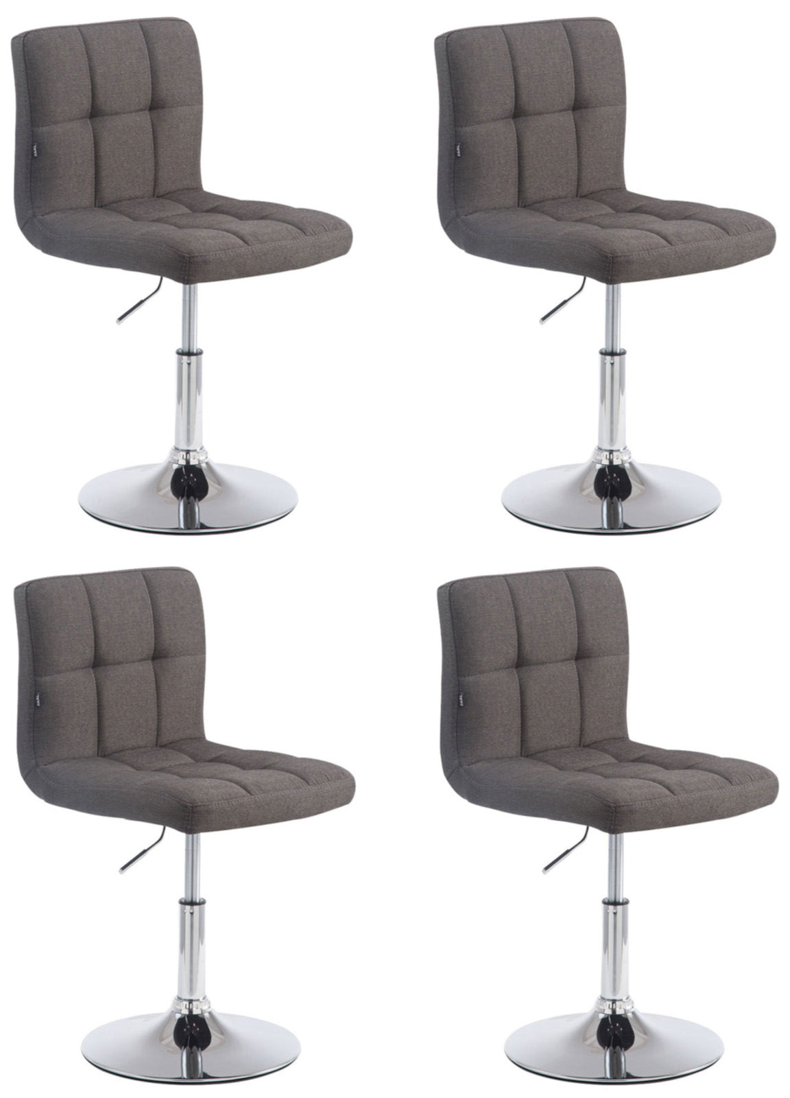4er Set Lounger Palma Stoff