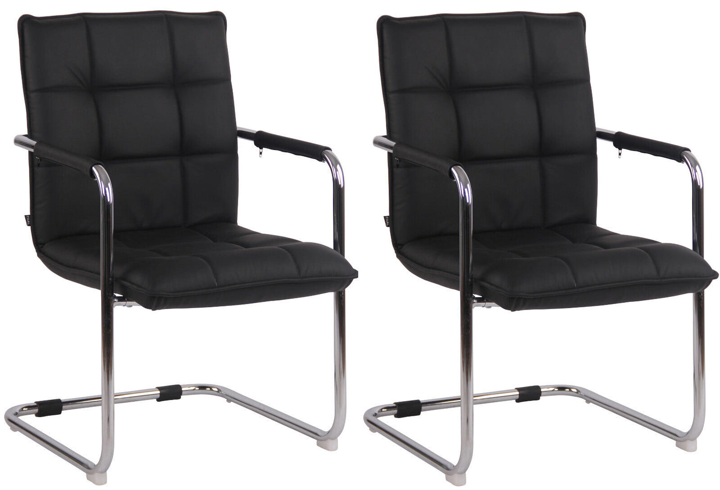 2er Set Stühle Gandia Echtleder