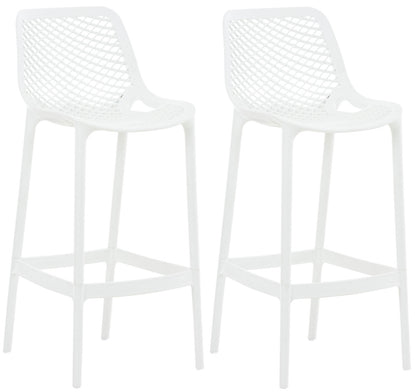 2er Set Outdoor Barhocker Air