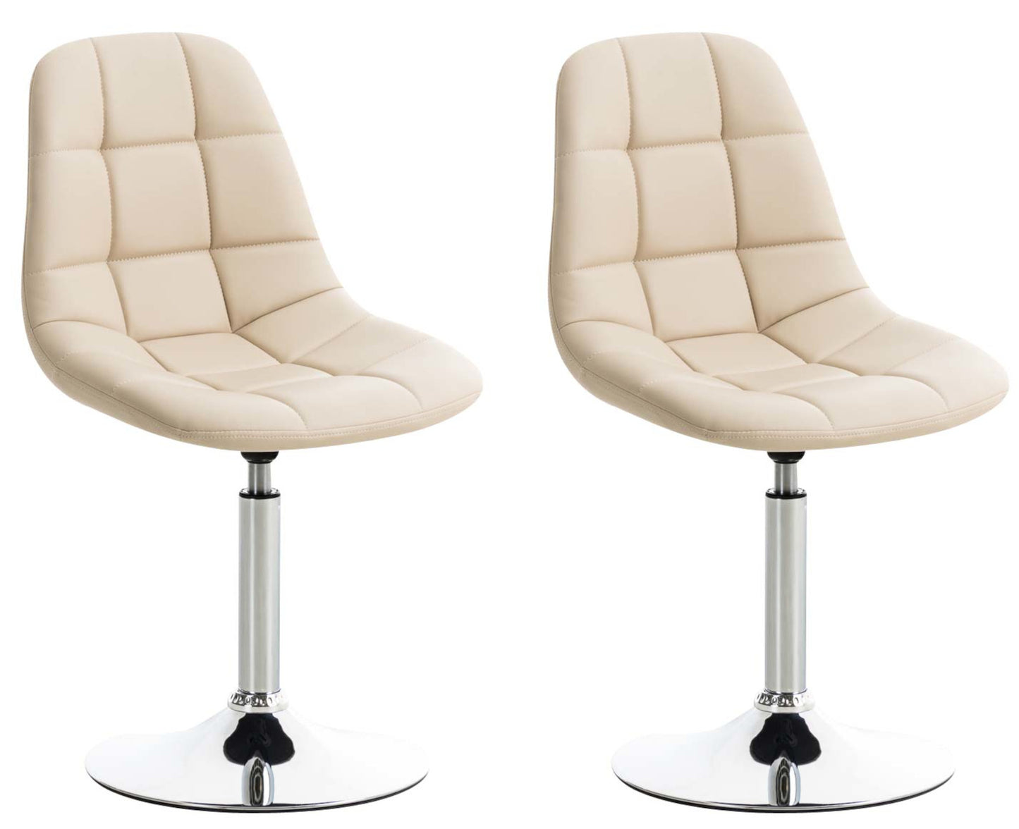 2er Set Stühle Emil Kunstleder