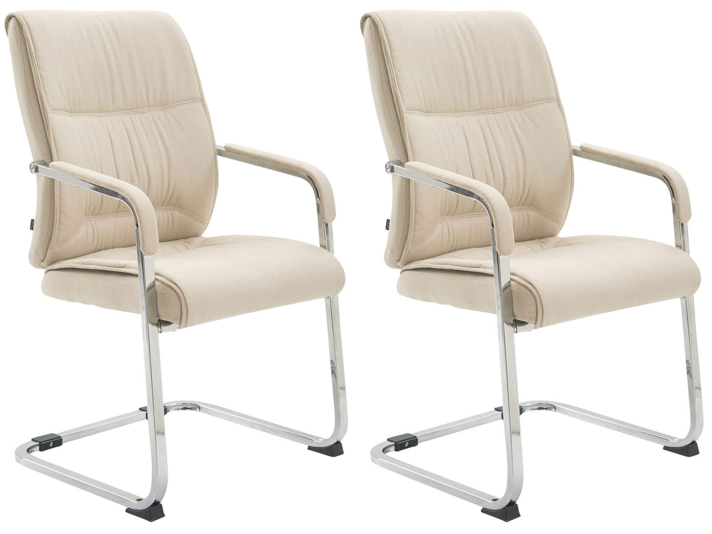 2er Set Freischwinger XXL Anubis Stoff