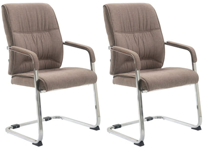 2er Set Freischwinger XXL Anubis Stoff