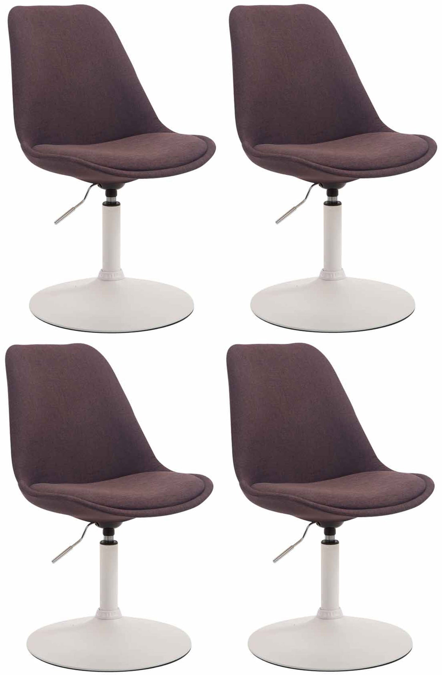 4er Set Esszimmerstühle Maverick Stoff