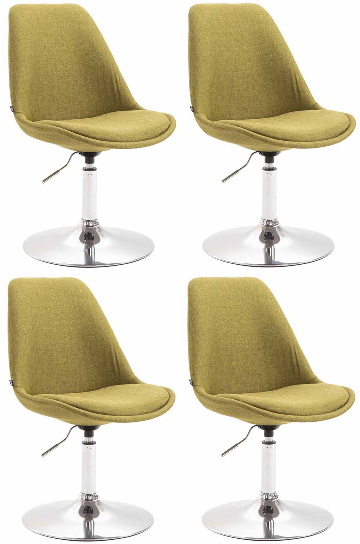 4er Set Esszimmerstühle Maverick Stoff