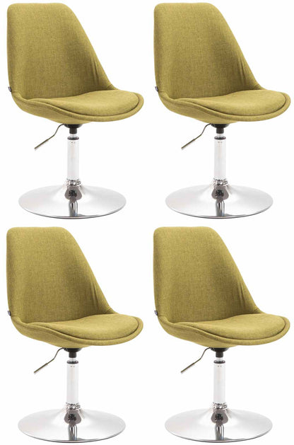 4er Set Esszimmerstühle Maverick Stoff