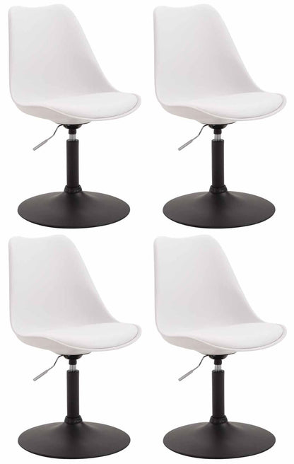 4er Set Esszimmerstühle Maverick Kunststoff