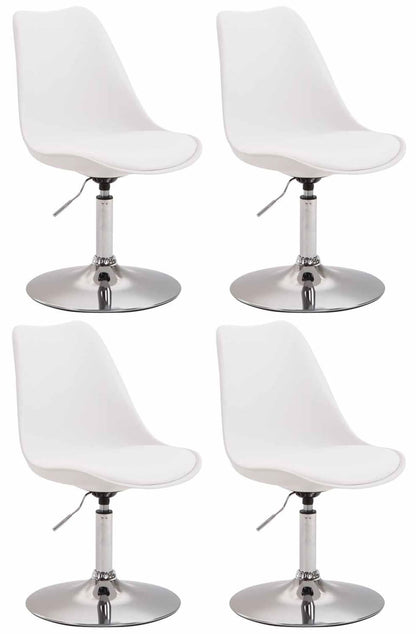 4er Set Esszimmerstühle Maverick Kunststoff