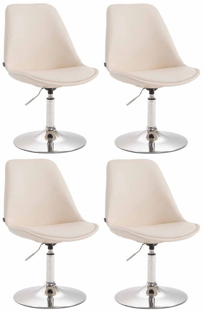 4er Set Esszimmerstühle Maverick Kunstleder