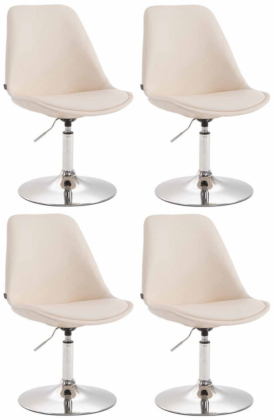 4er Set Esszimmerstühle Maverick Kunstleder