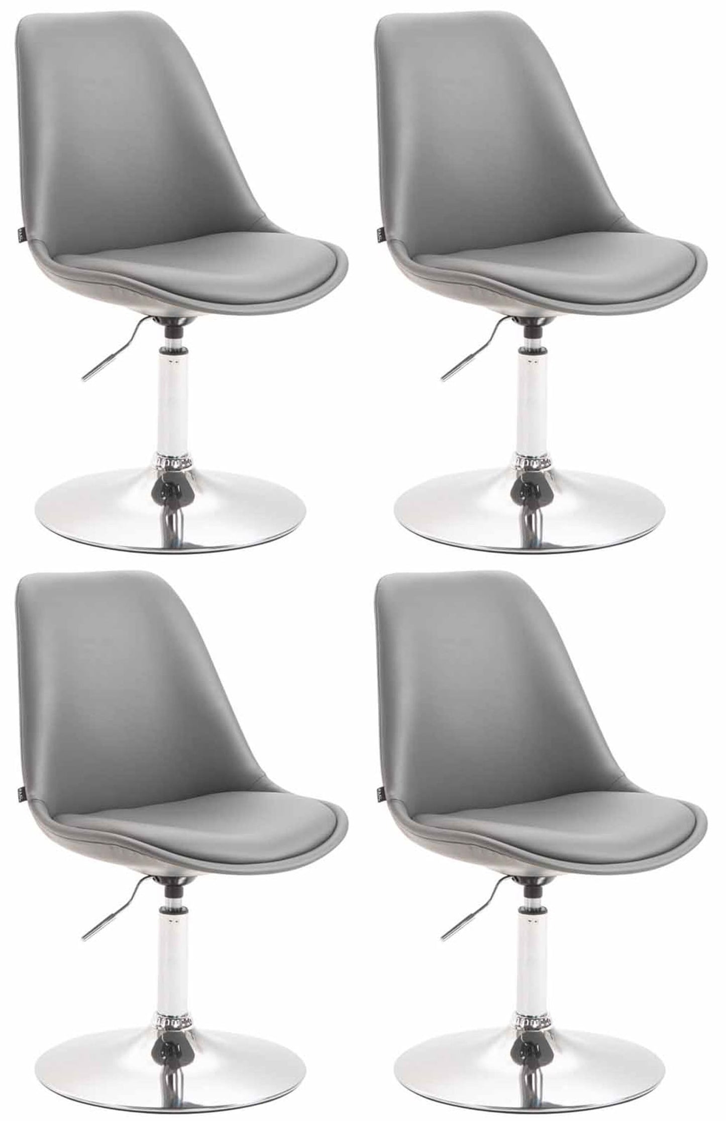 4er Set Esszimmerstühle Maverick Kunstleder