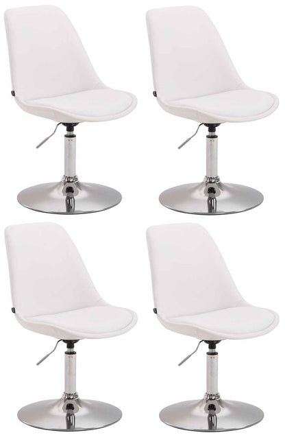 4er Set Esszimmerstühle Maverick Kunstleder