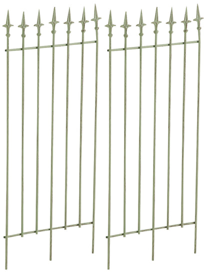 2er Set Rankgitter Elisa 100 x 50 cm