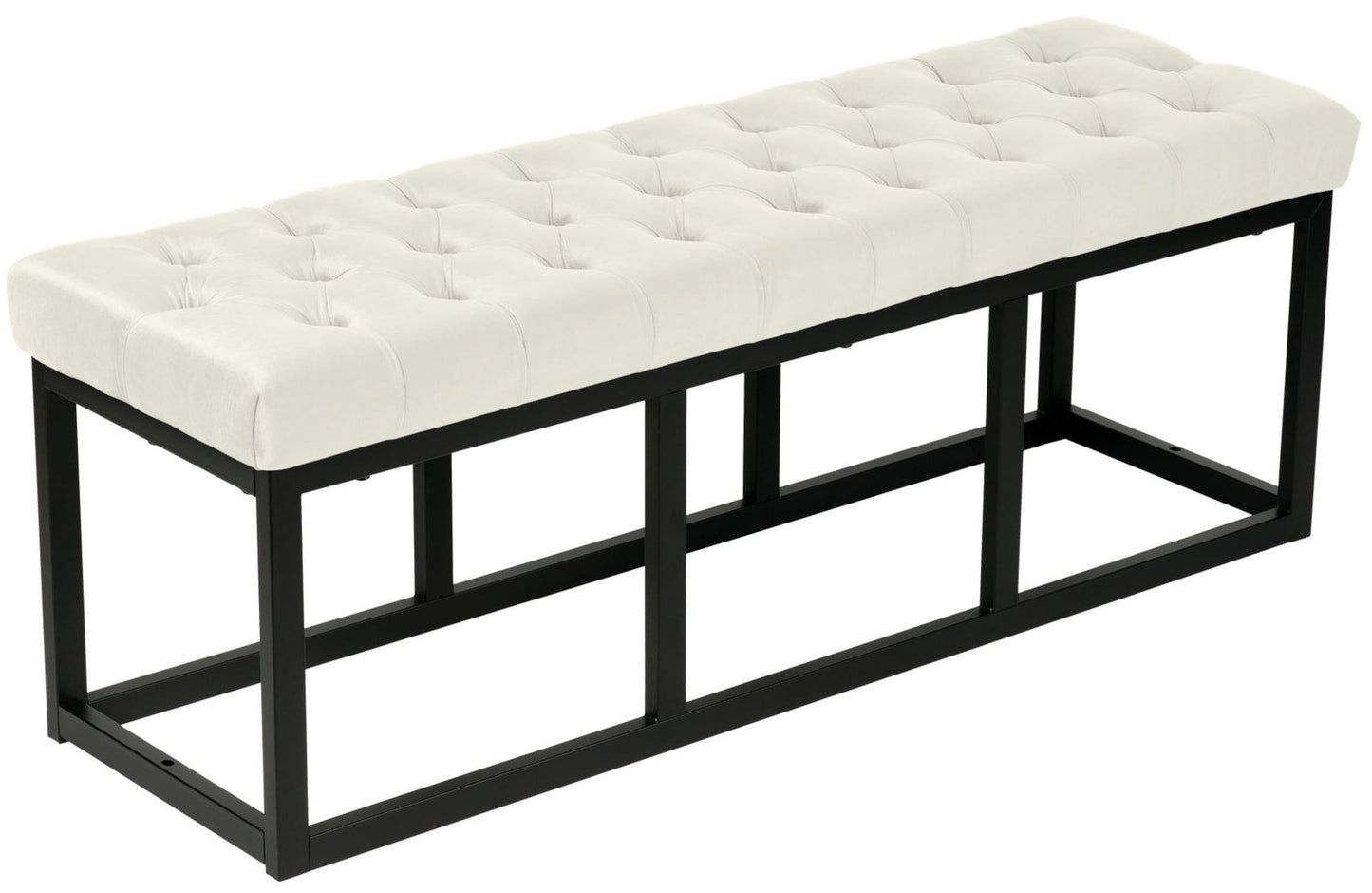 Sitzbank Polson Samt Schwarz