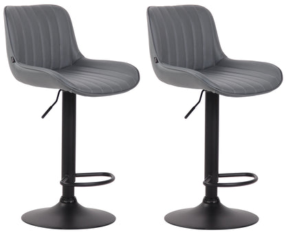 2er Set Barhocker Lentini Kunstleder