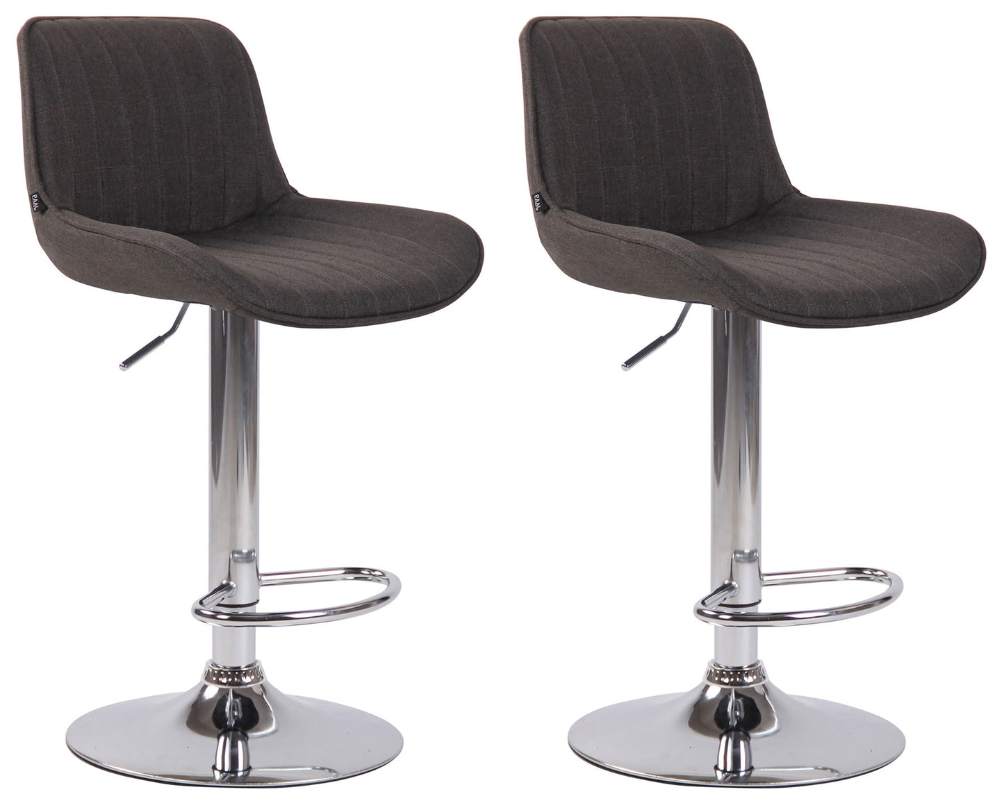 2er Set Barhocker Lentini Stoff