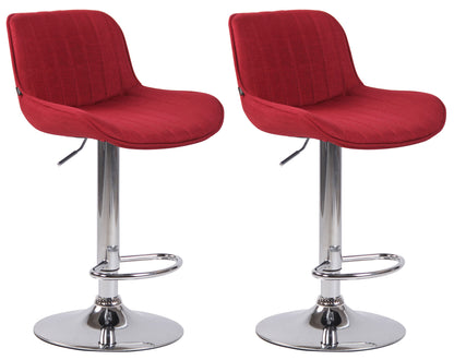 2er Set Barhocker Lentini Stoff