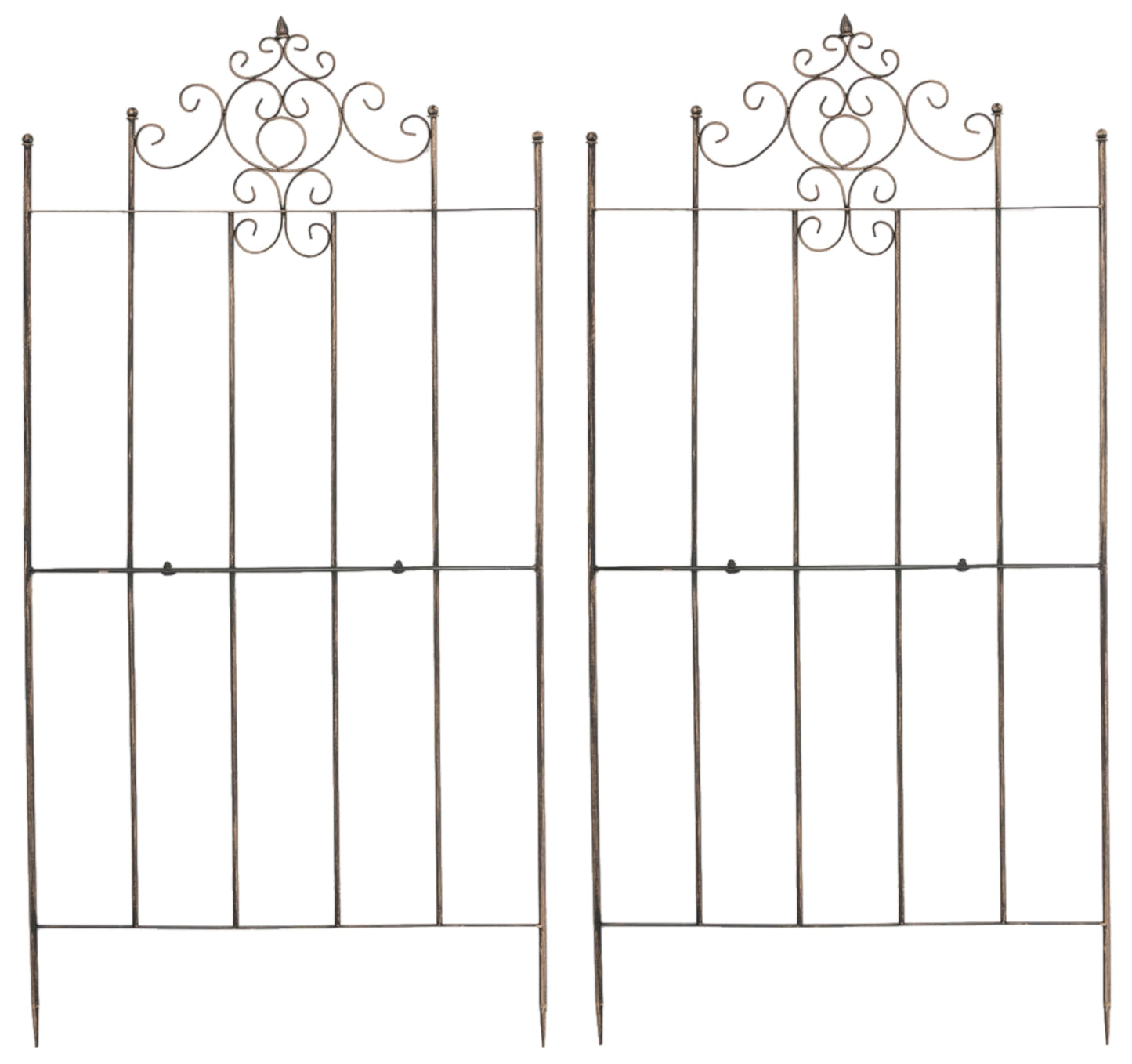 2er Set Rankgitter Paula 170 x 86 cm