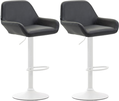 2er Set Barhocker Braga Kunstleder