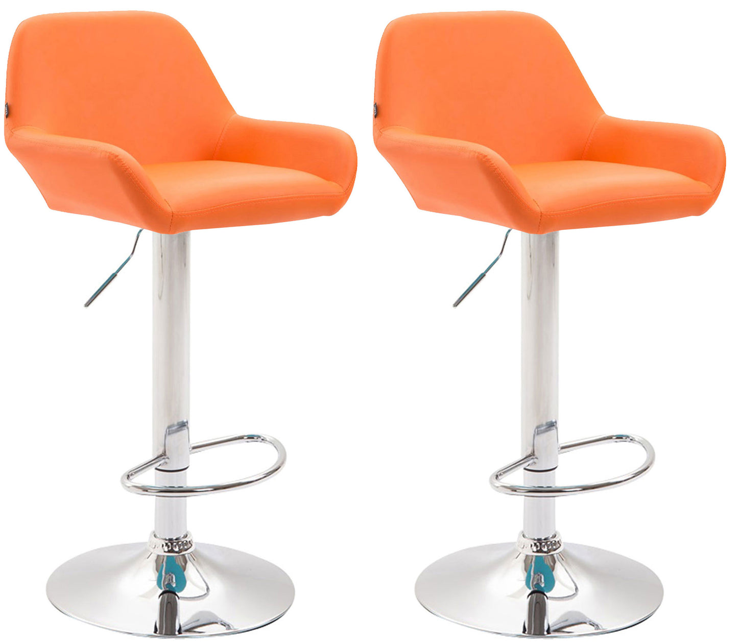 2er Set Barhocker Braga Kunstleder