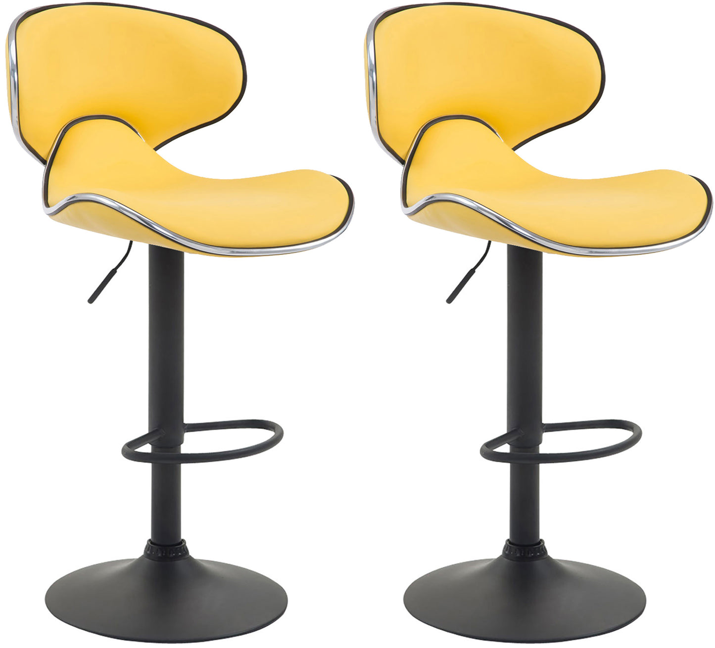 2er Set Barhocker Las Vegas Kunstleder