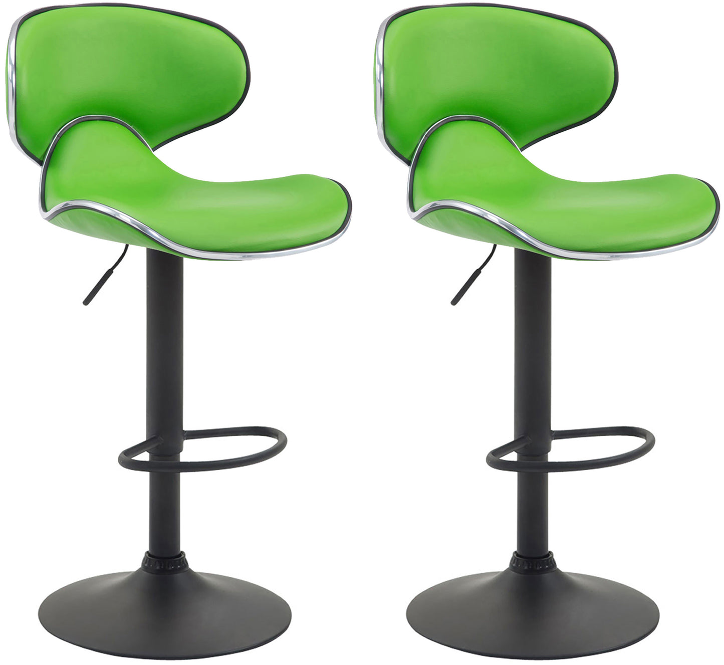 2er Set Barhocker Las Vegas Kunstleder