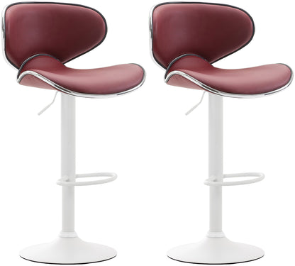 2er Set Barhocker Las Vegas Kunstleder
