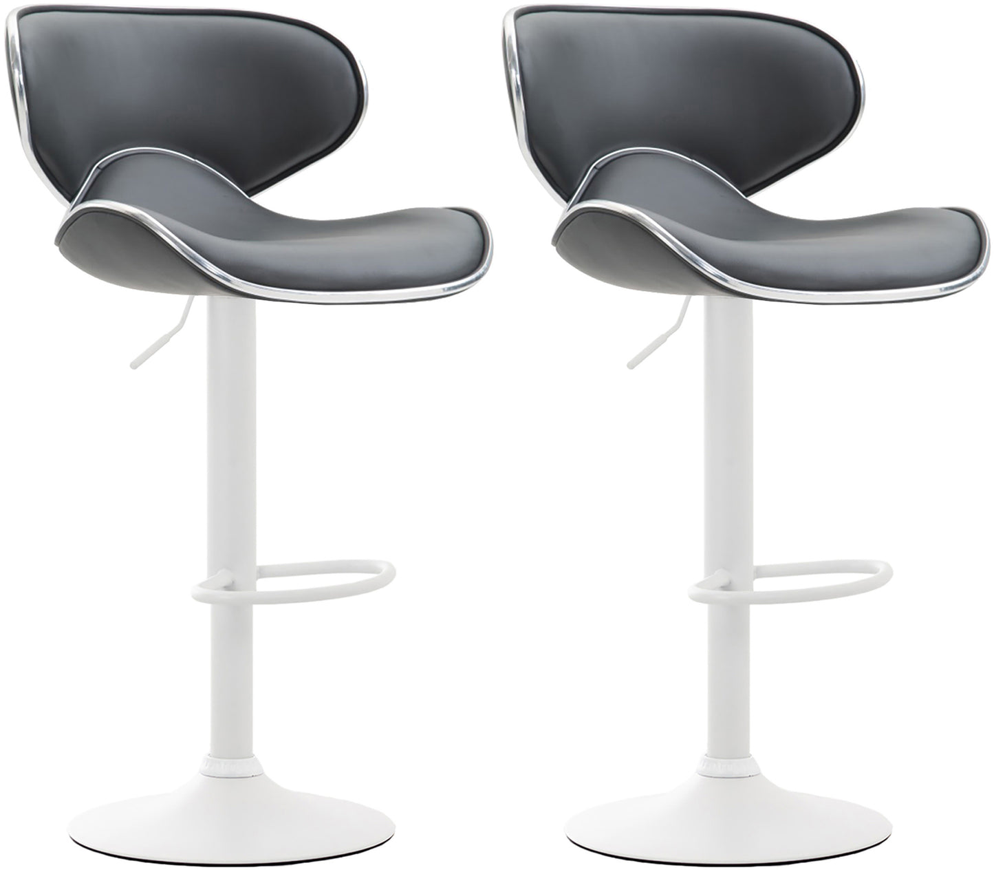 2er Set Barhocker Las Vegas Kunstleder