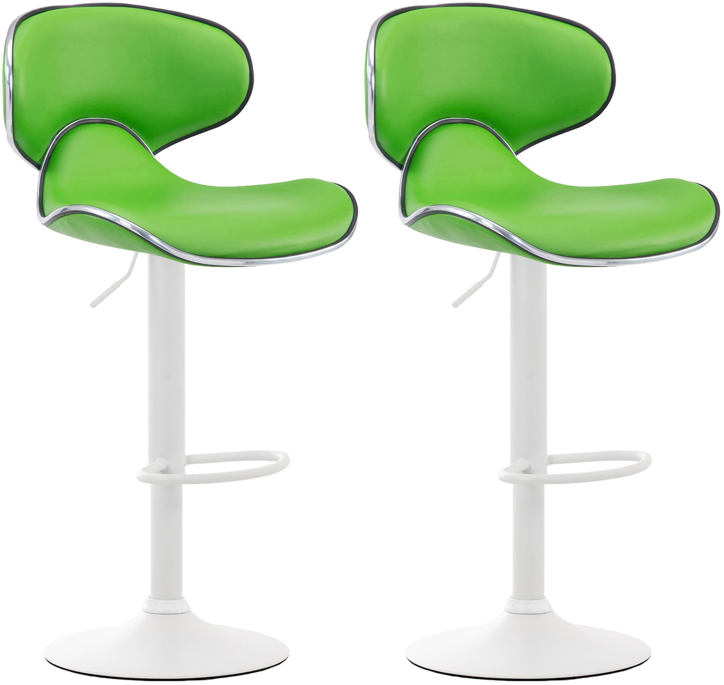 2er Set Barhocker Las Vegas Kunstleder