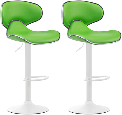 2er Set Barhocker Las Vegas Kunstleder