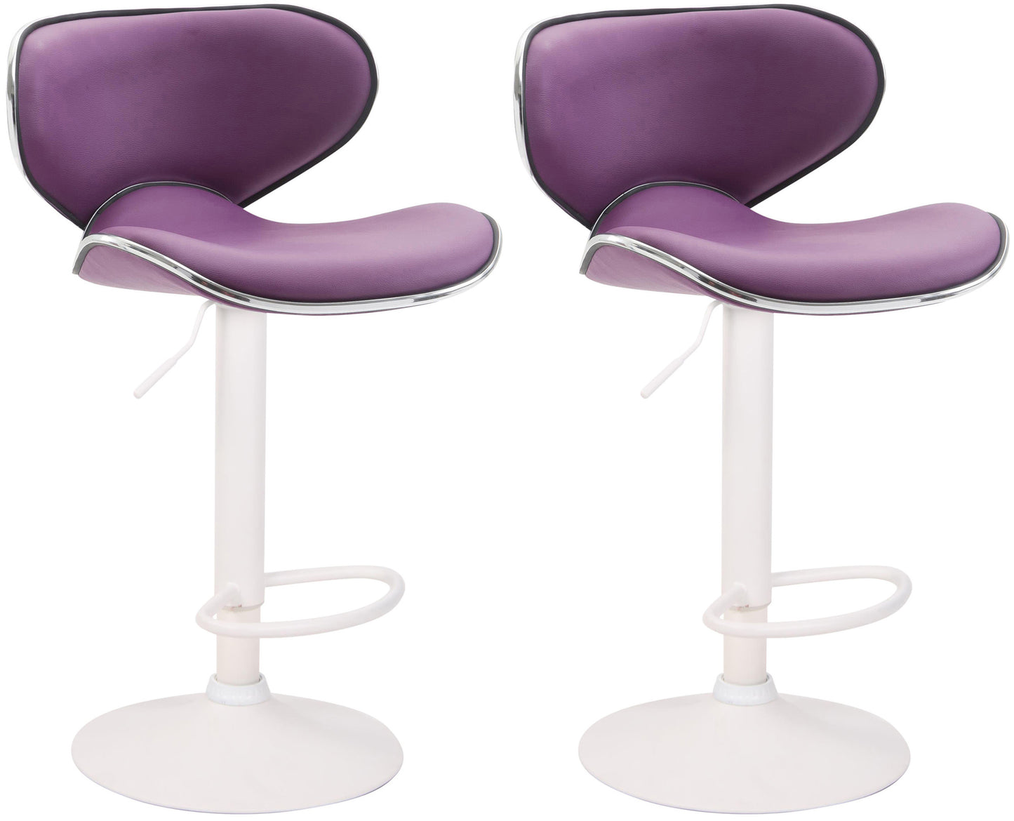 2er Set Barhocker Las Vegas Kunstleder