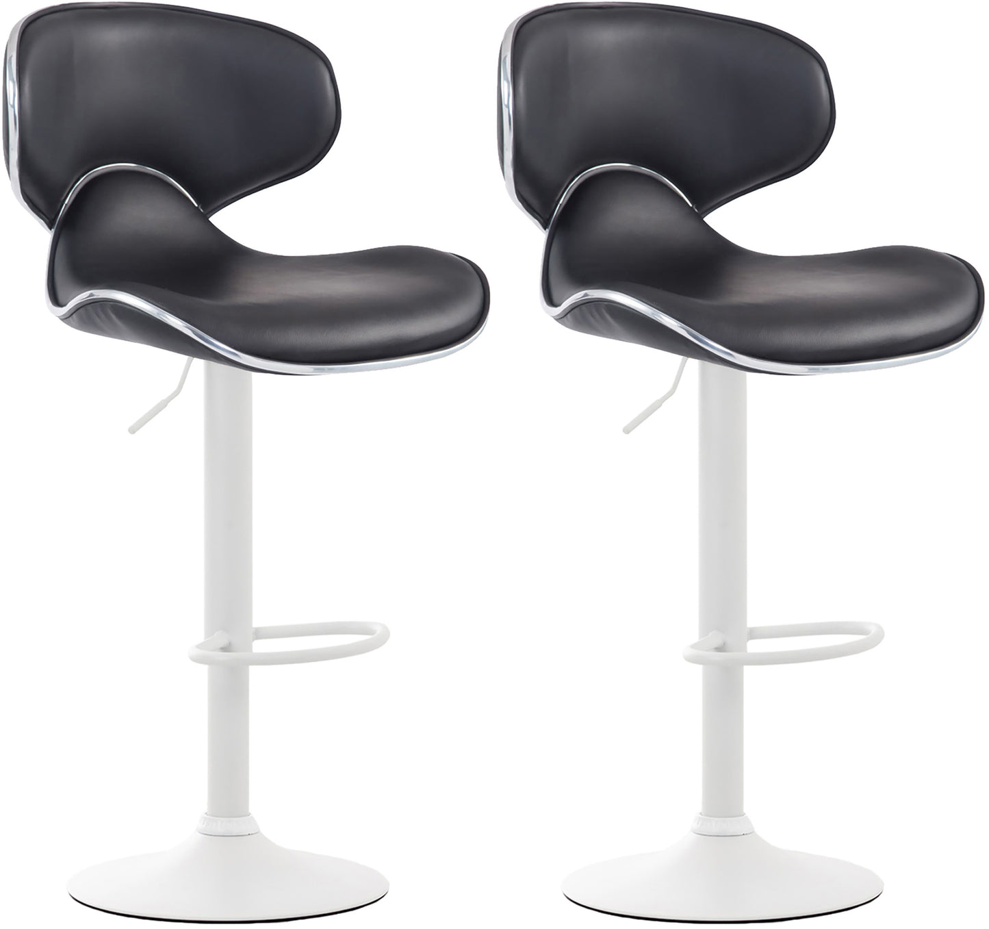 2er Set Barhocker Las Vegas Kunstleder